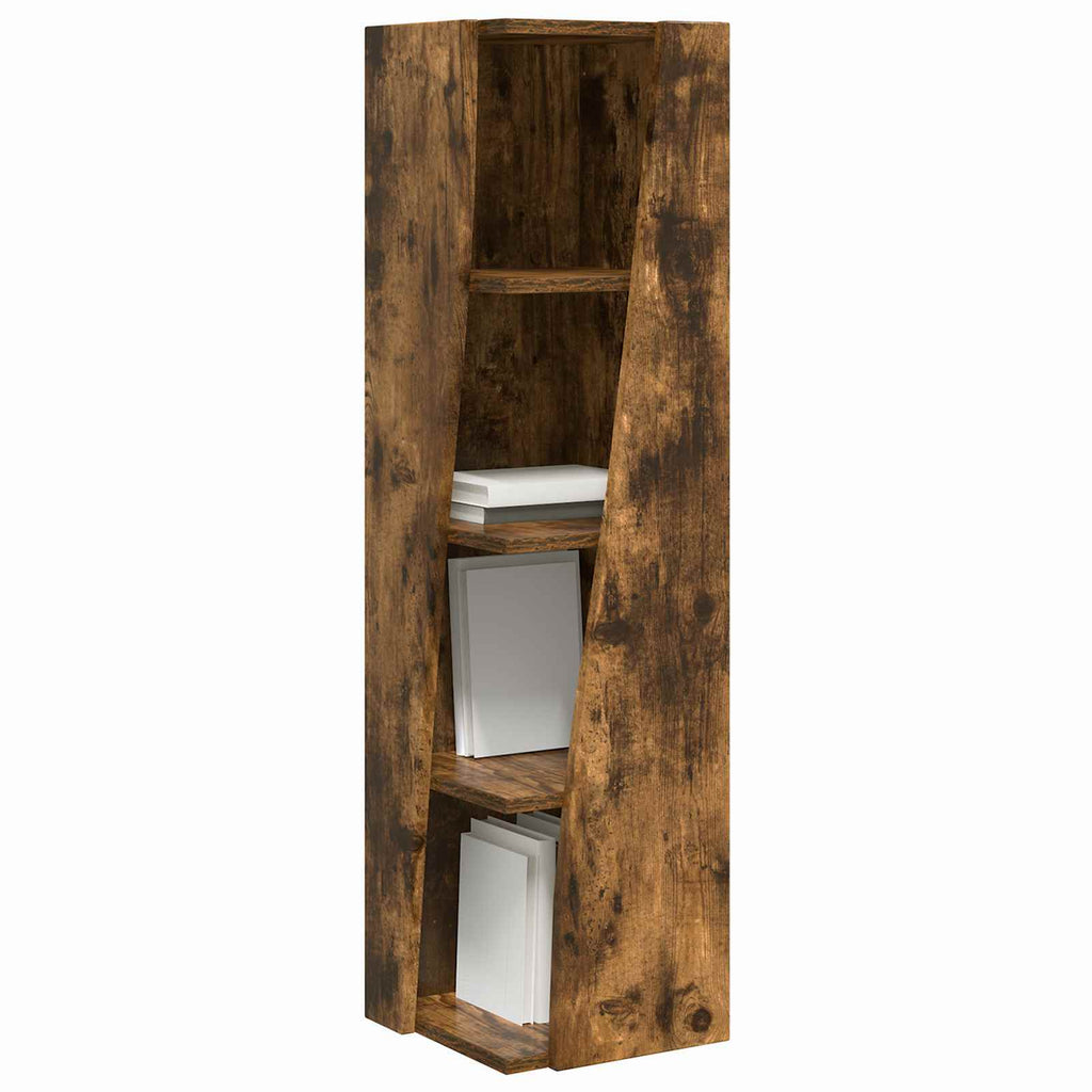 vidaXL Szafka narożna Dąb wędzony 27,5x27x102cm