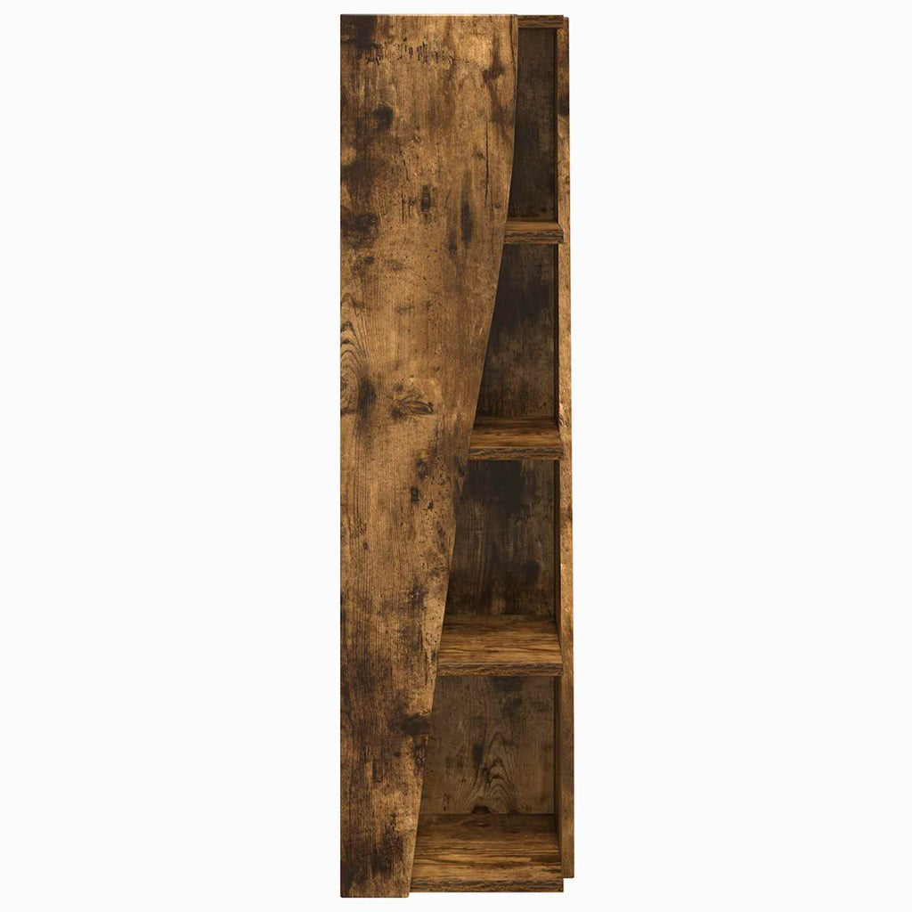vidaXL Szafka narożna Dąb wędzony 27,5x27x102cm