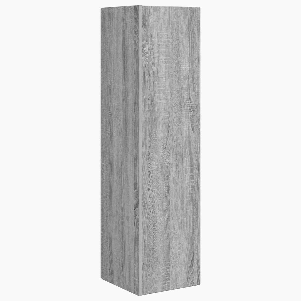 vidaXL Szafka narożna 27,5x27x102cm Drewno inżynieryjne Szary Sonoma