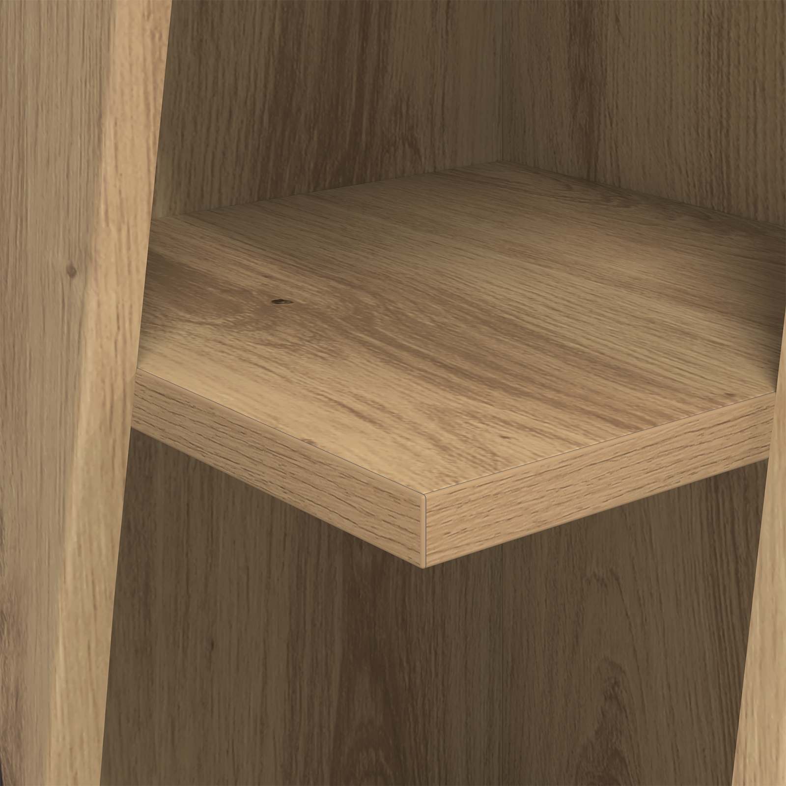 vidaXL Szafka narożna 27,5x27x102cm Drewno inżynieryjne
