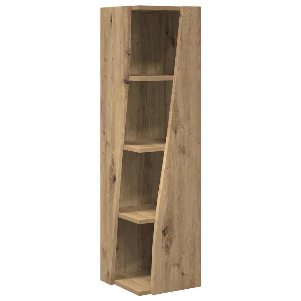 vidaXL Szafka narożna Dąb rzemieślniczy 27,5x27x102cm