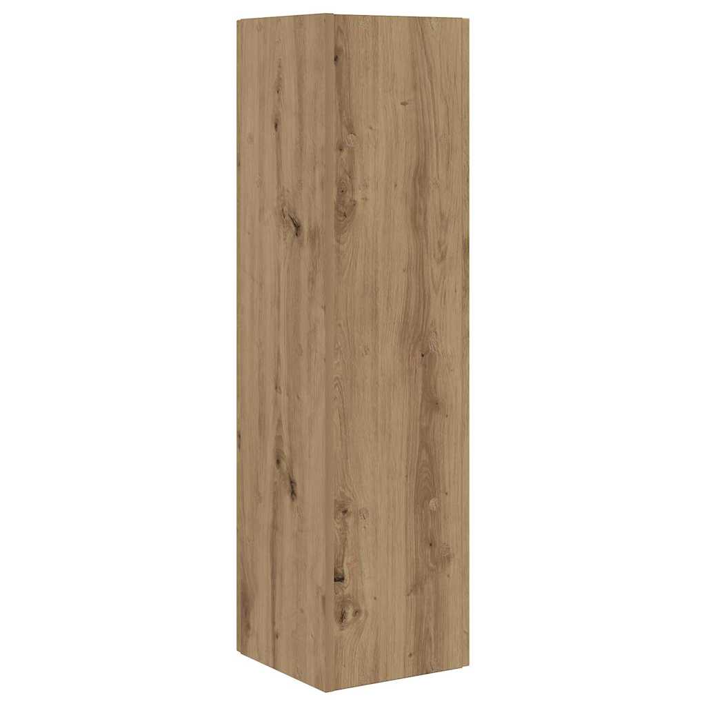 vidaXL Szafka narożna Dąb rzemieślniczy 27,5x27x102cm