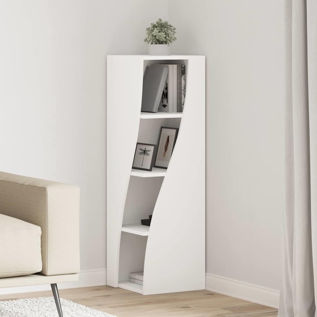 vidaXL Szafka narożna 32x32x102cm Materiał drewnopochodny
