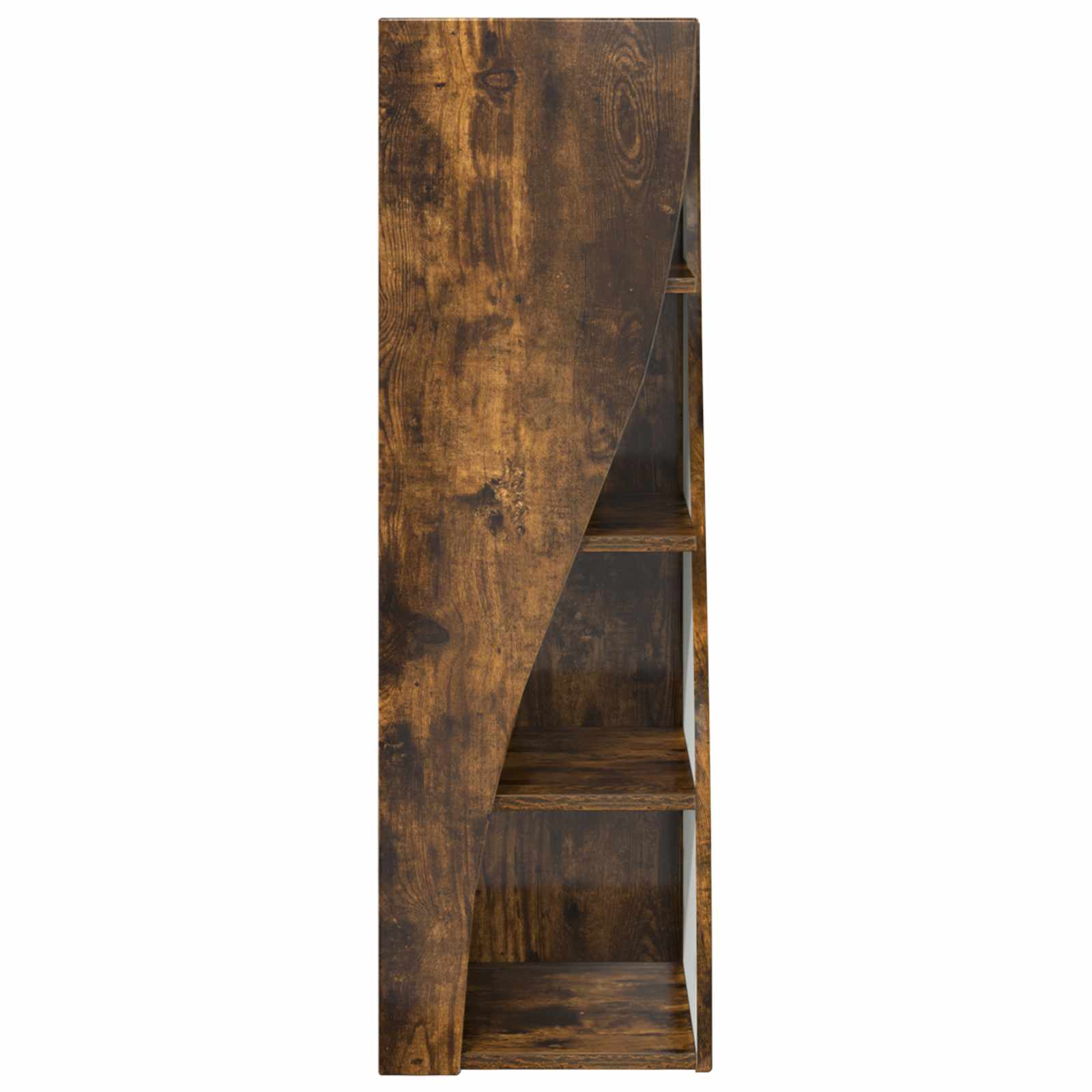 vidaXL Szafka narożna 32x32x102cm Drewno inżynieryjne Dąb wędzony