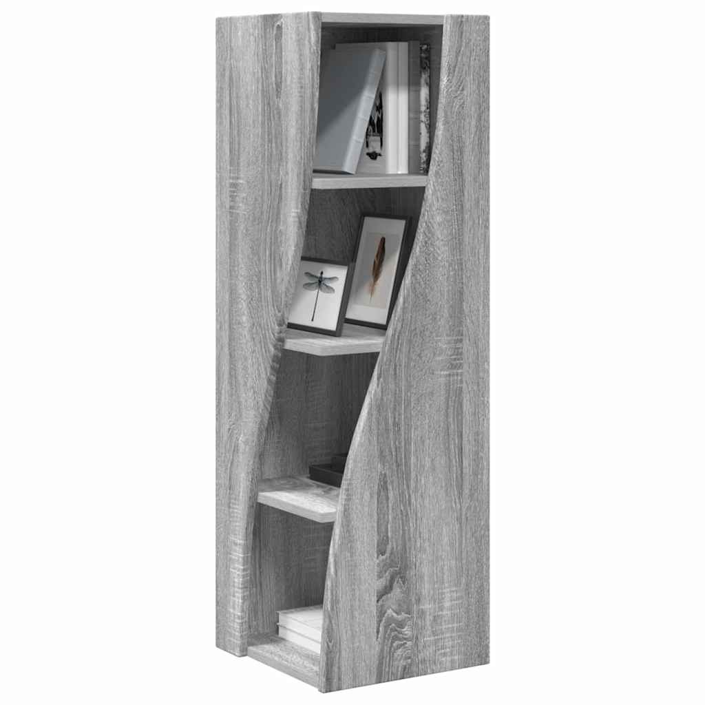 vidaXL Szafka narożna Szary Sonoma 32x32x102cm Materiał drewnopochodny