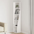 vidaXL Szafka narożna 27,5x27x140cm Materiał drewnopochodny