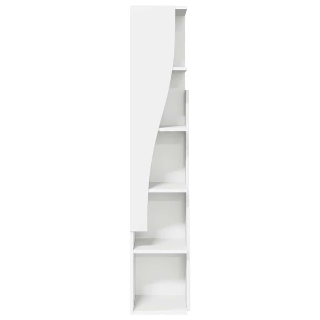 vidaXL Szafka narożna 27,5x27x140cm Materiał drewnopochodny