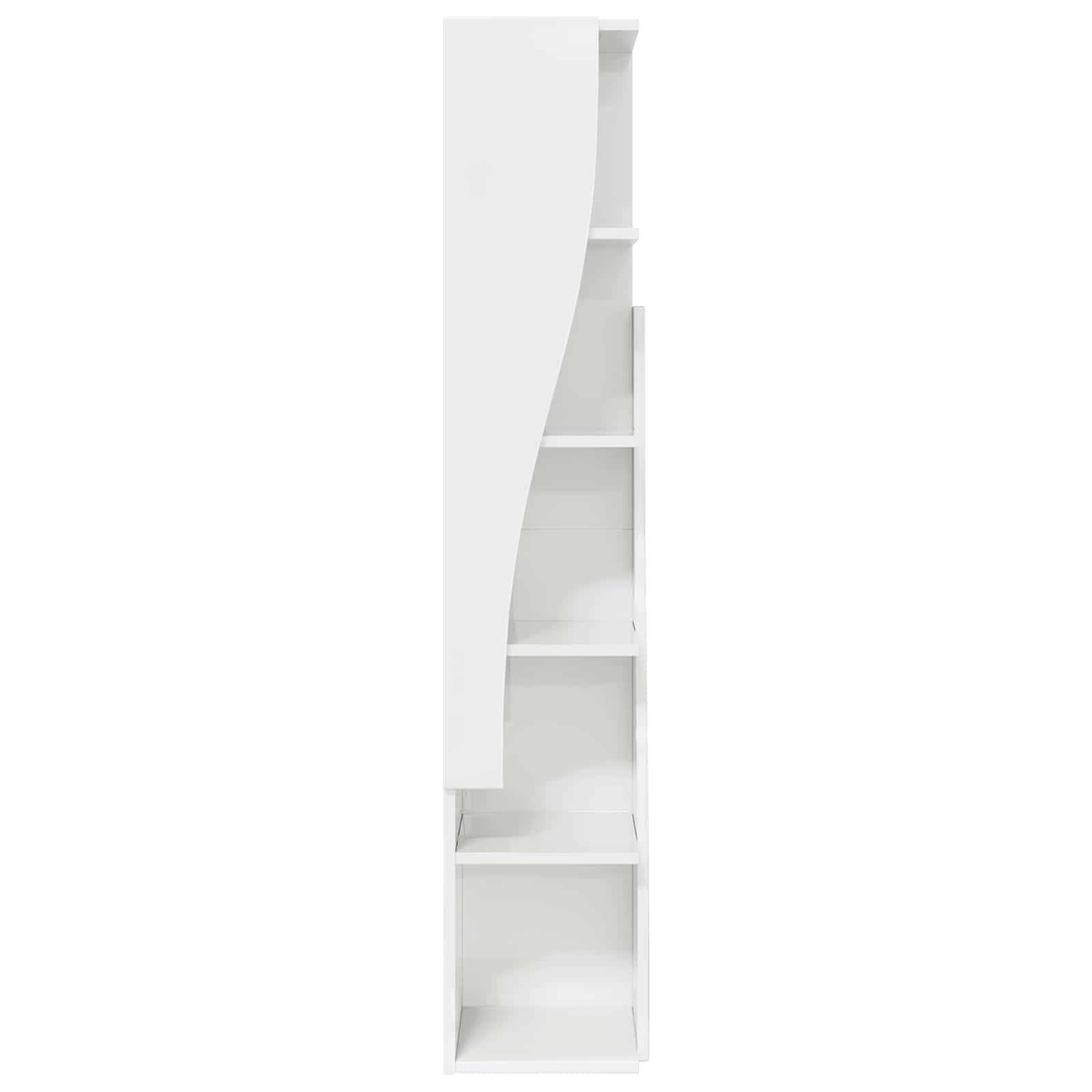 vidaXL Szafka narożna 27,5x27x140cm Drewno inżynieryjne