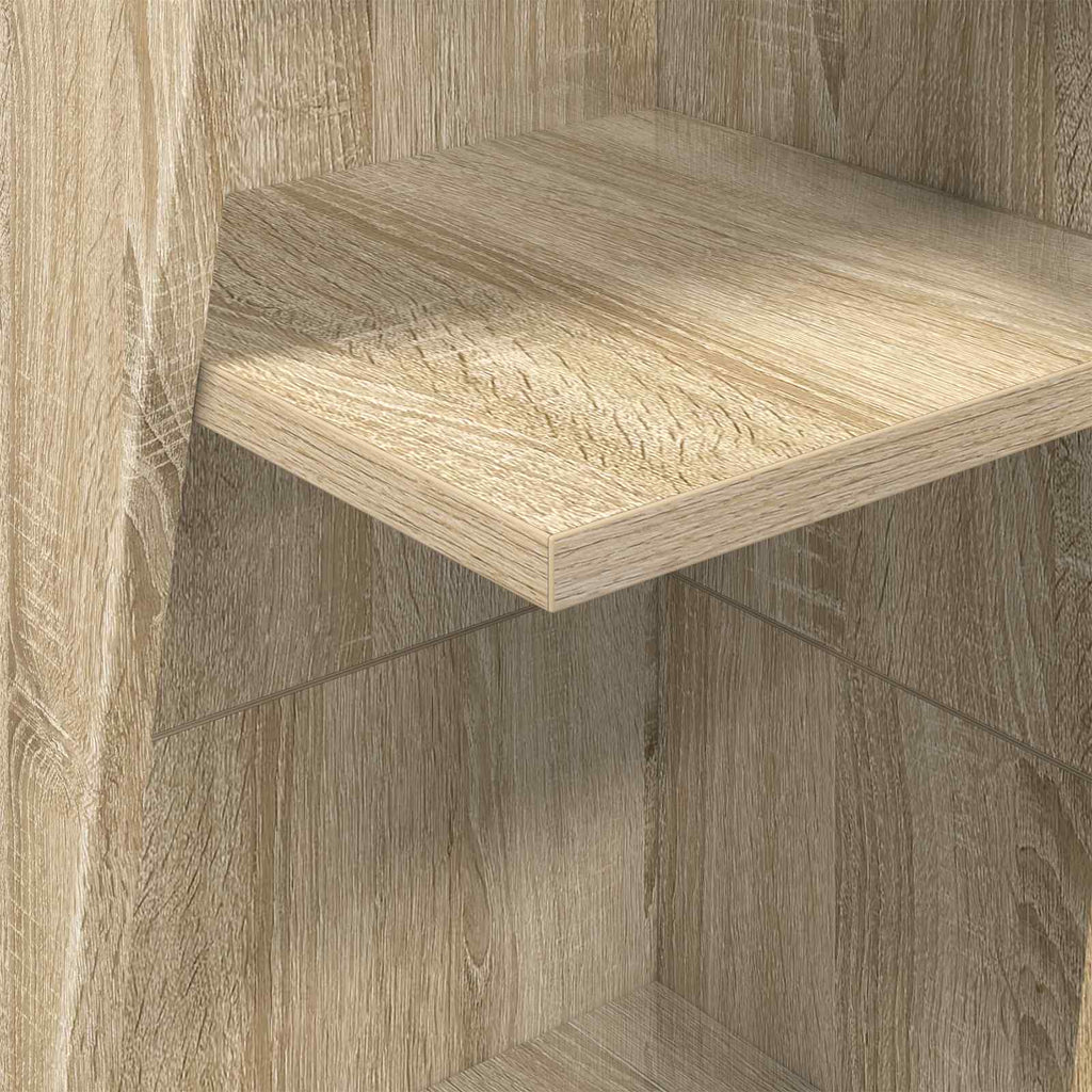 vidaXL Szafka narożna 27,5x27x140cm Drewno inżynieryjne Dąb Sonoma