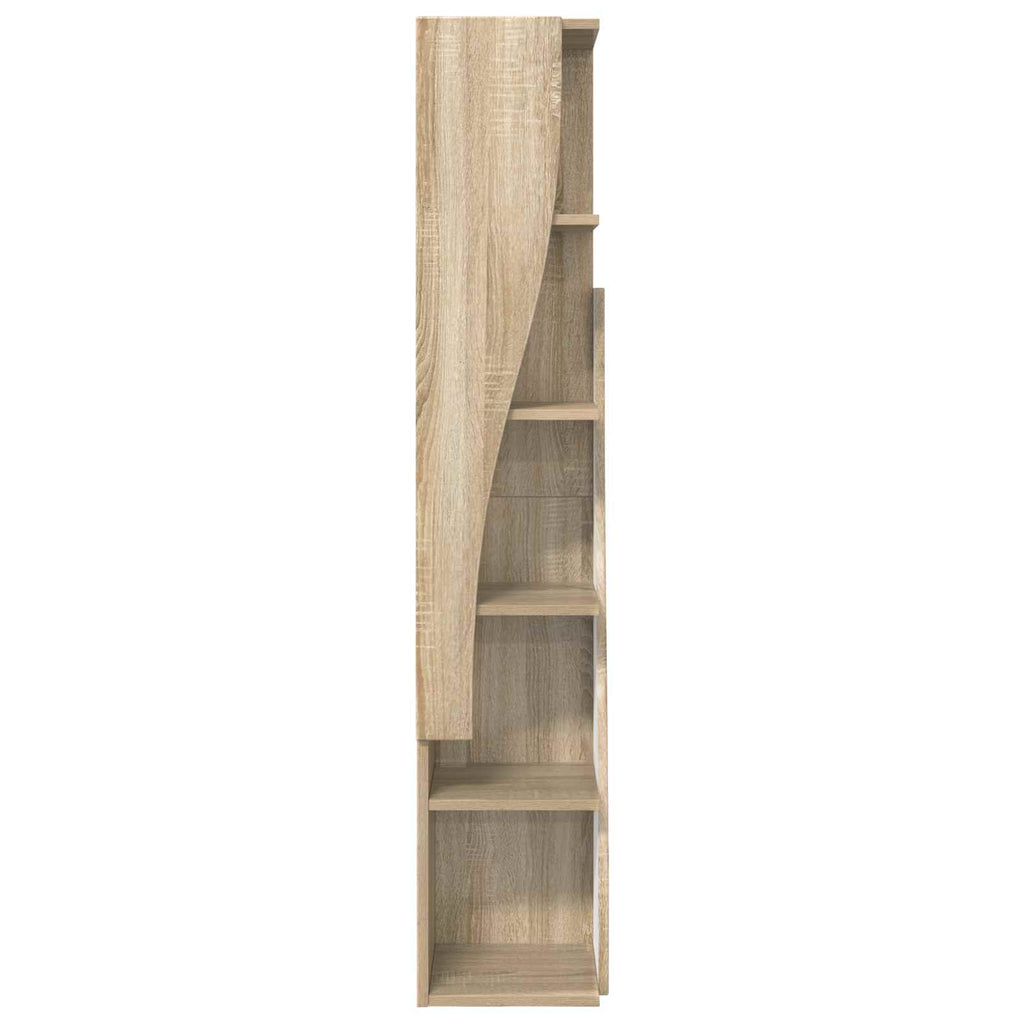 vidaXL Szafka narożna 27,5x27x140cm Drewno inżynieryjne Dąb Sonoma