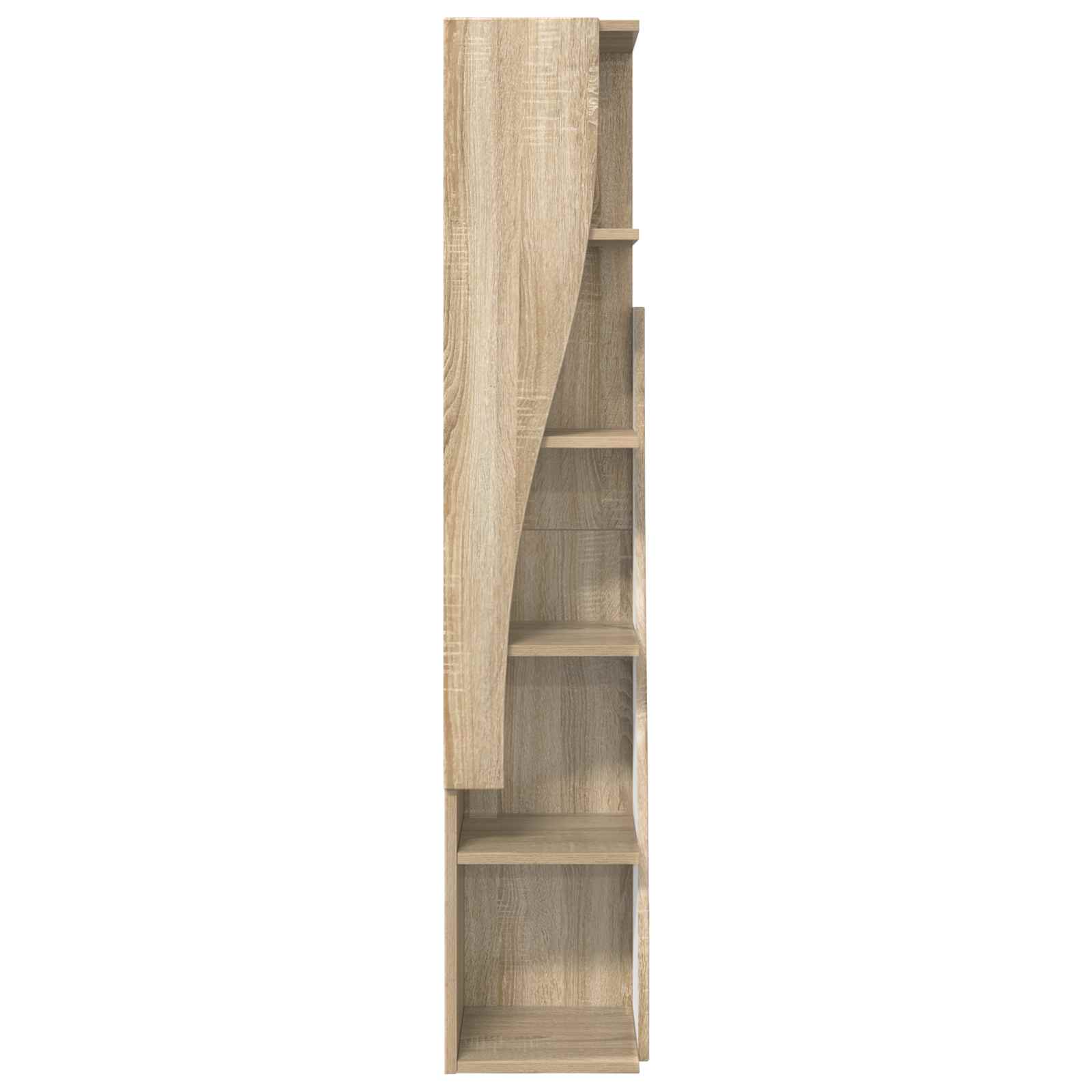 vidaXL Szafka narożna 27,5x27x140cm Drewno inżynieryjne Dąb Sonoma