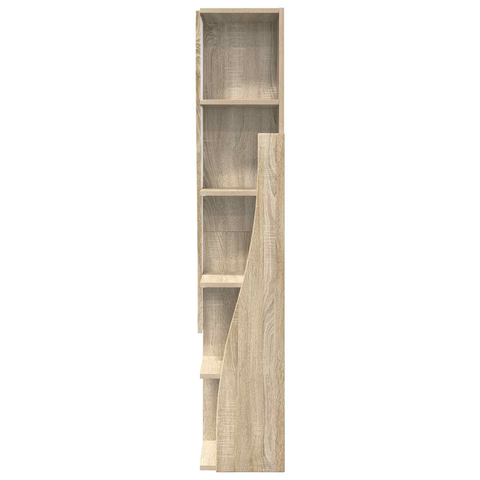 vidaXL Szafka narożna 27,5x27x140cm Drewno inżynieryjne Dąb Sonoma