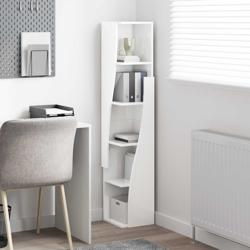 vidaXL Szafka narożna 27,5x27x140cm Drewno inżynieryjne