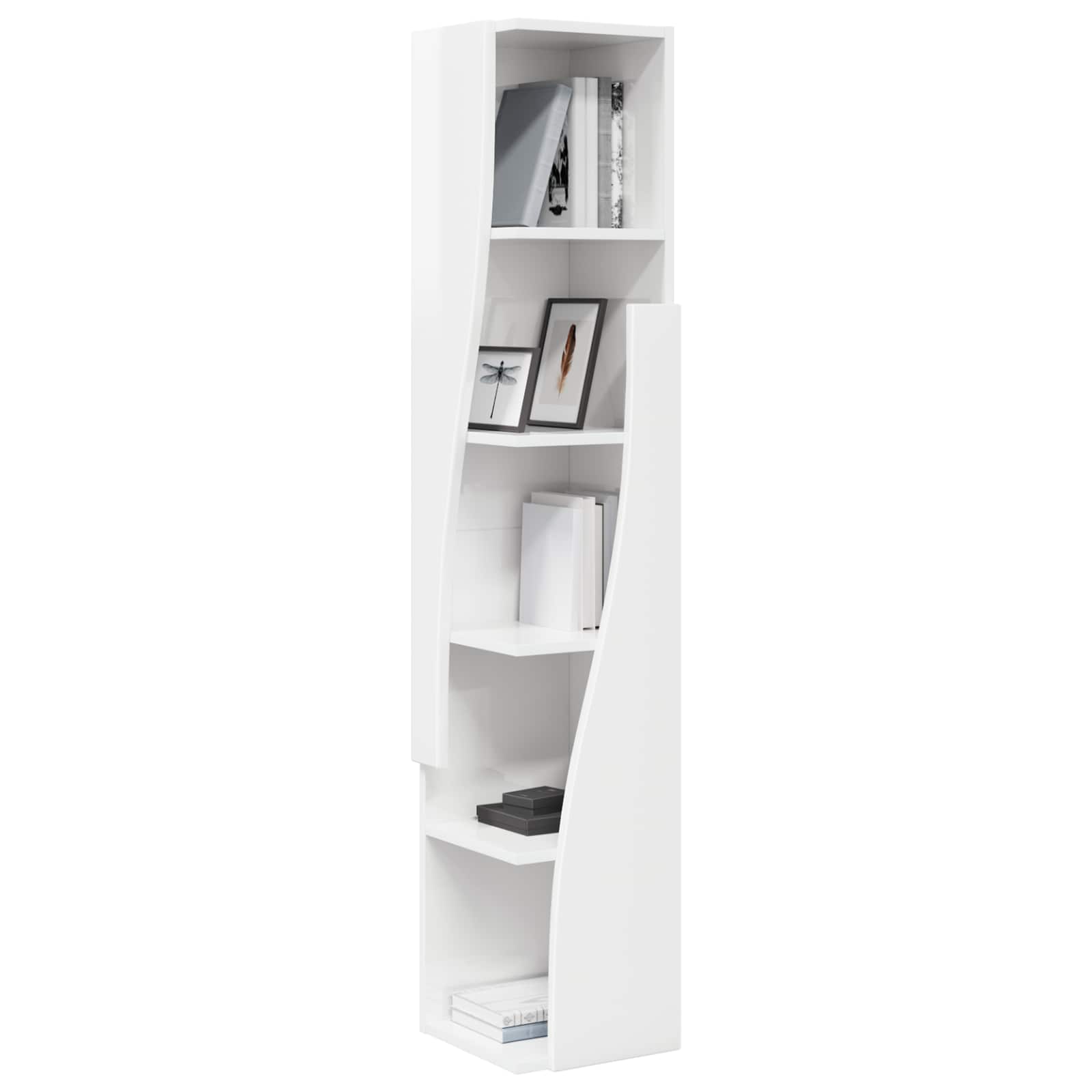 vidaXL Szafka narożna 27,5x27x140cm Drewno inżynieryjne