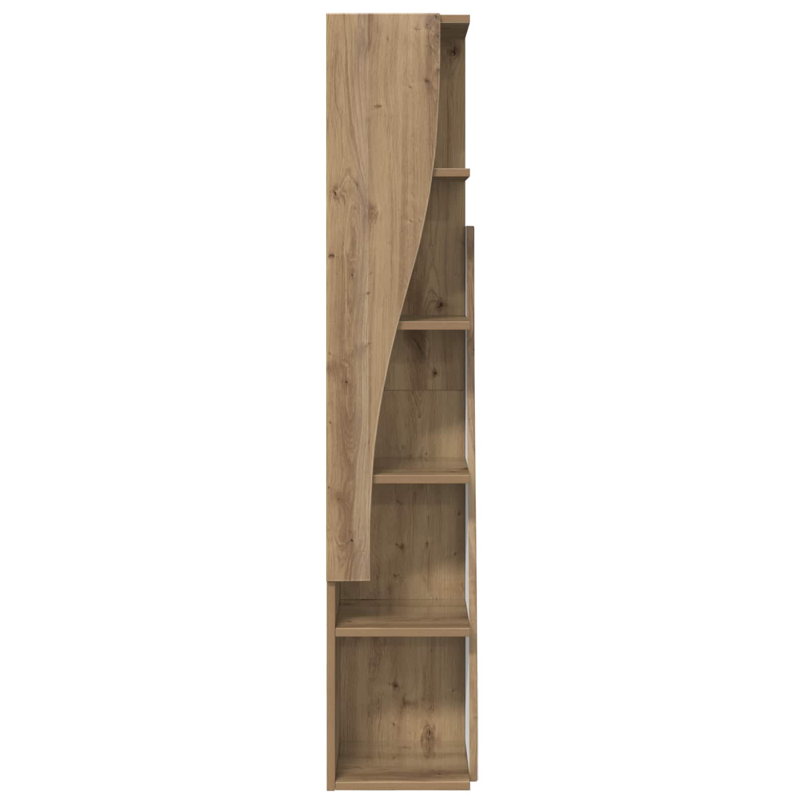 vidaXL Szafka narożna 27,5x27x140cm Drewno inżynieryjne