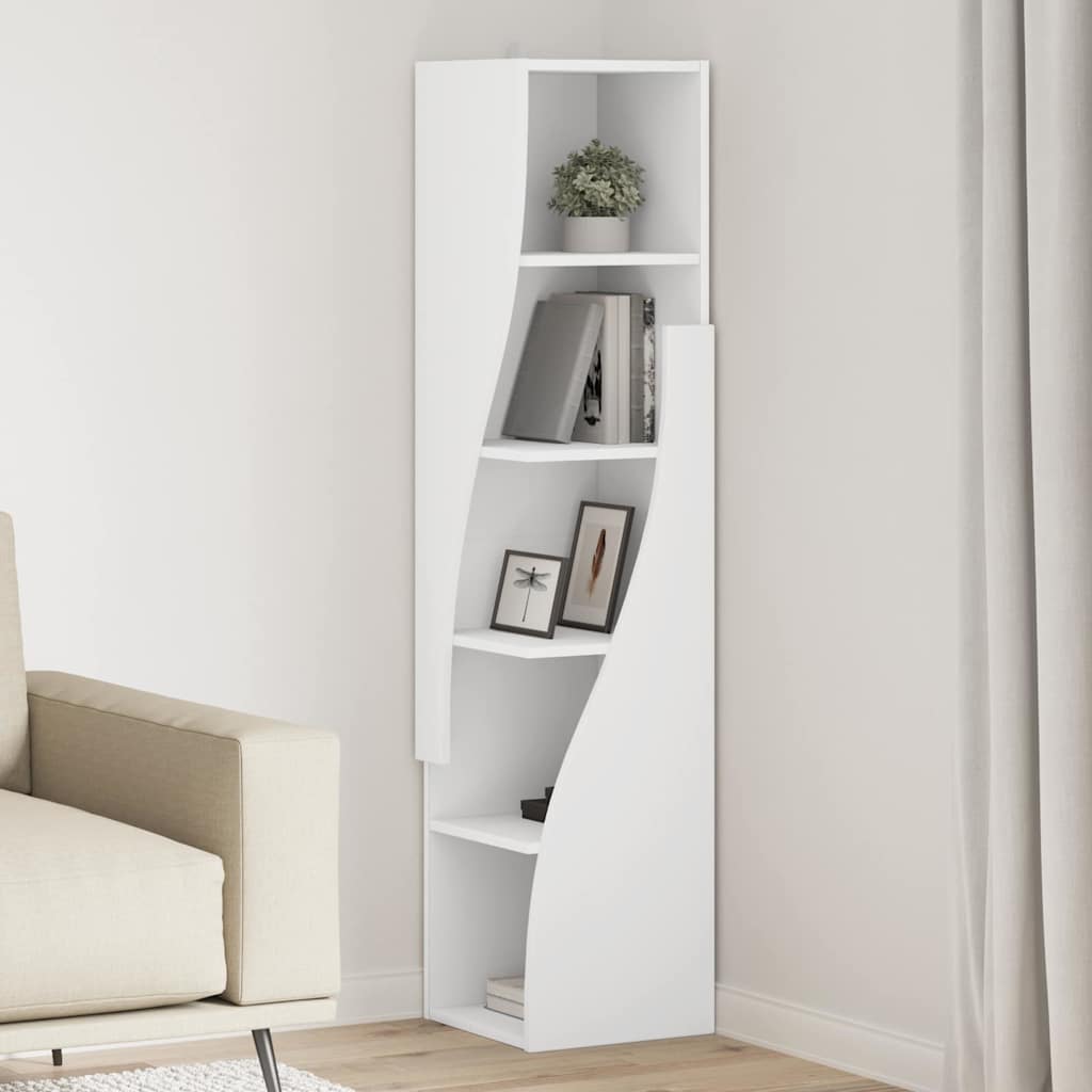 vidaXL Szafka narożna 32x32x140cm Materiał drewnopochodny