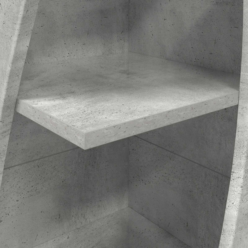 vidaXL Szafka narożna 32x32x140cm Drewno inżynieryjne Betonowy szary