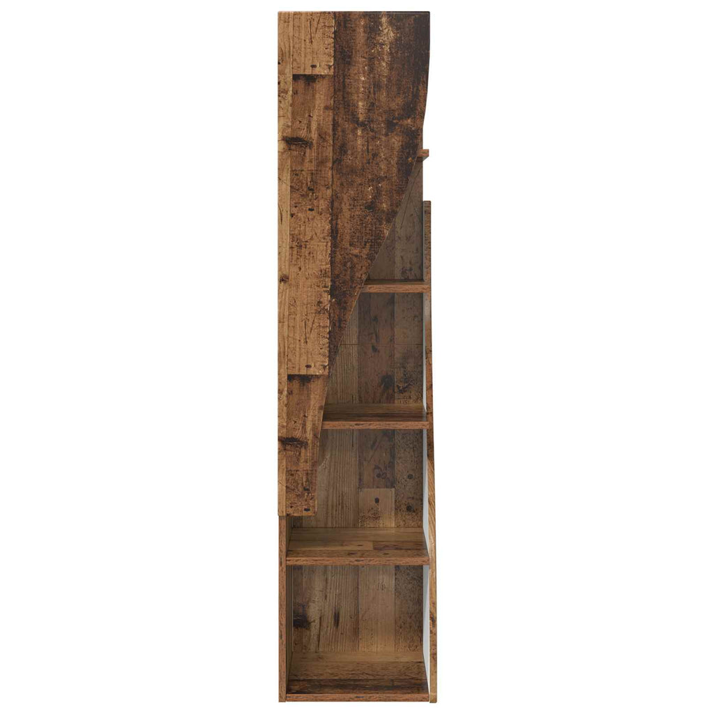 vidaXL Szafka narożna 32x32x140cm Drewno inżynieryjne Stare drewno