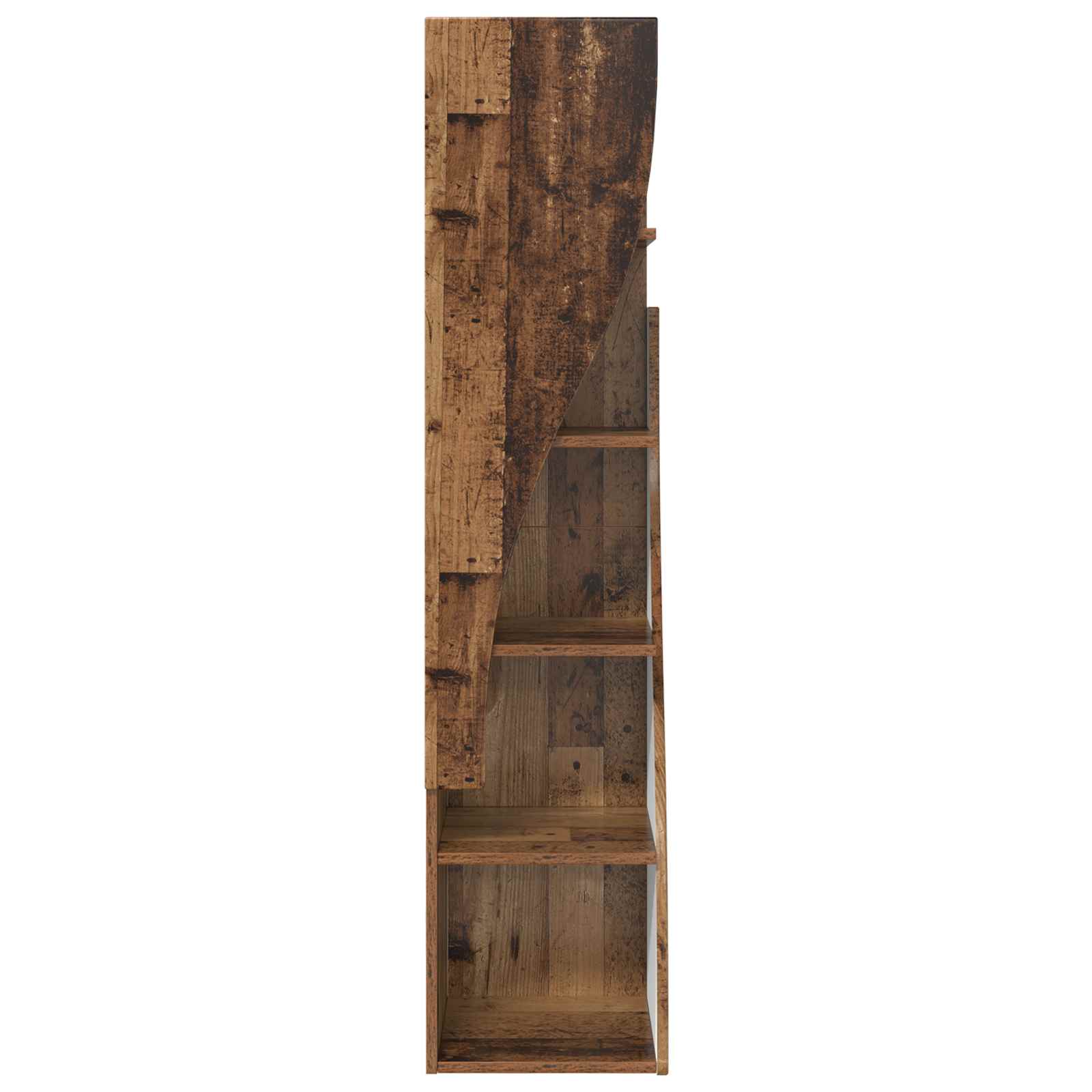 vidaXL Szafka narożna 32x32x140cm Drewno inżynieryjne Stare drewno