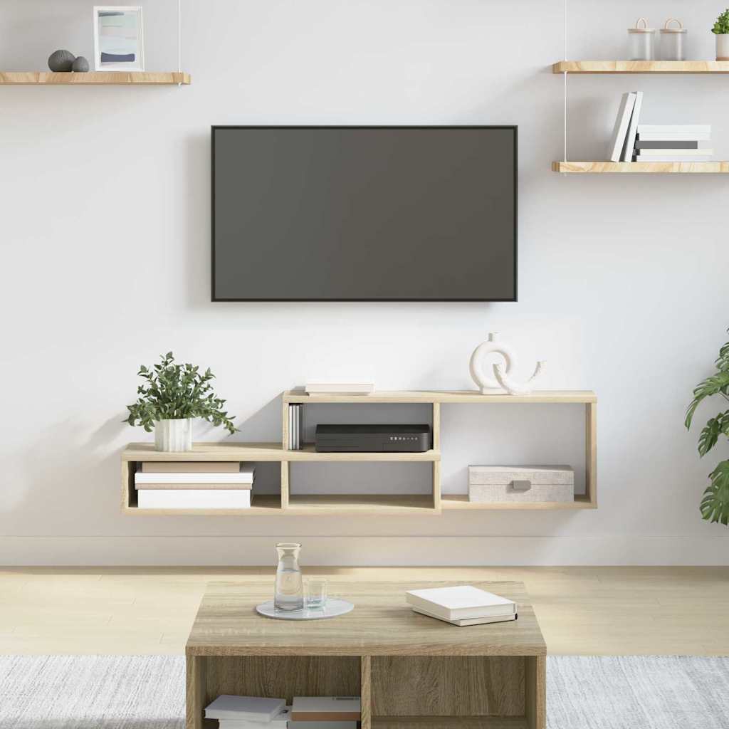 vidaXL Stojaknatelewizornaścianę 120x25x28,5cm Materiał drewnopochodny