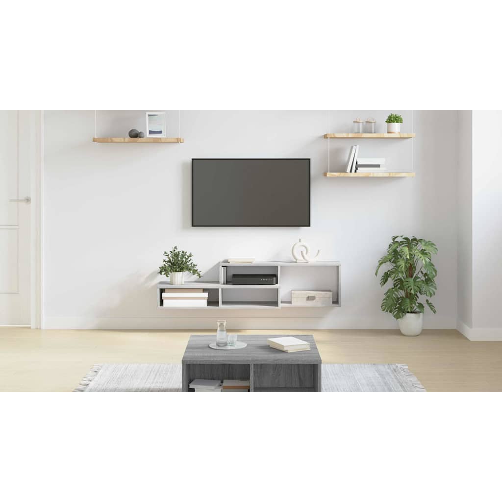 vidaXL Stojaknatelewizornaścianę 120x25x28,5cm Materiał drewnopochodny