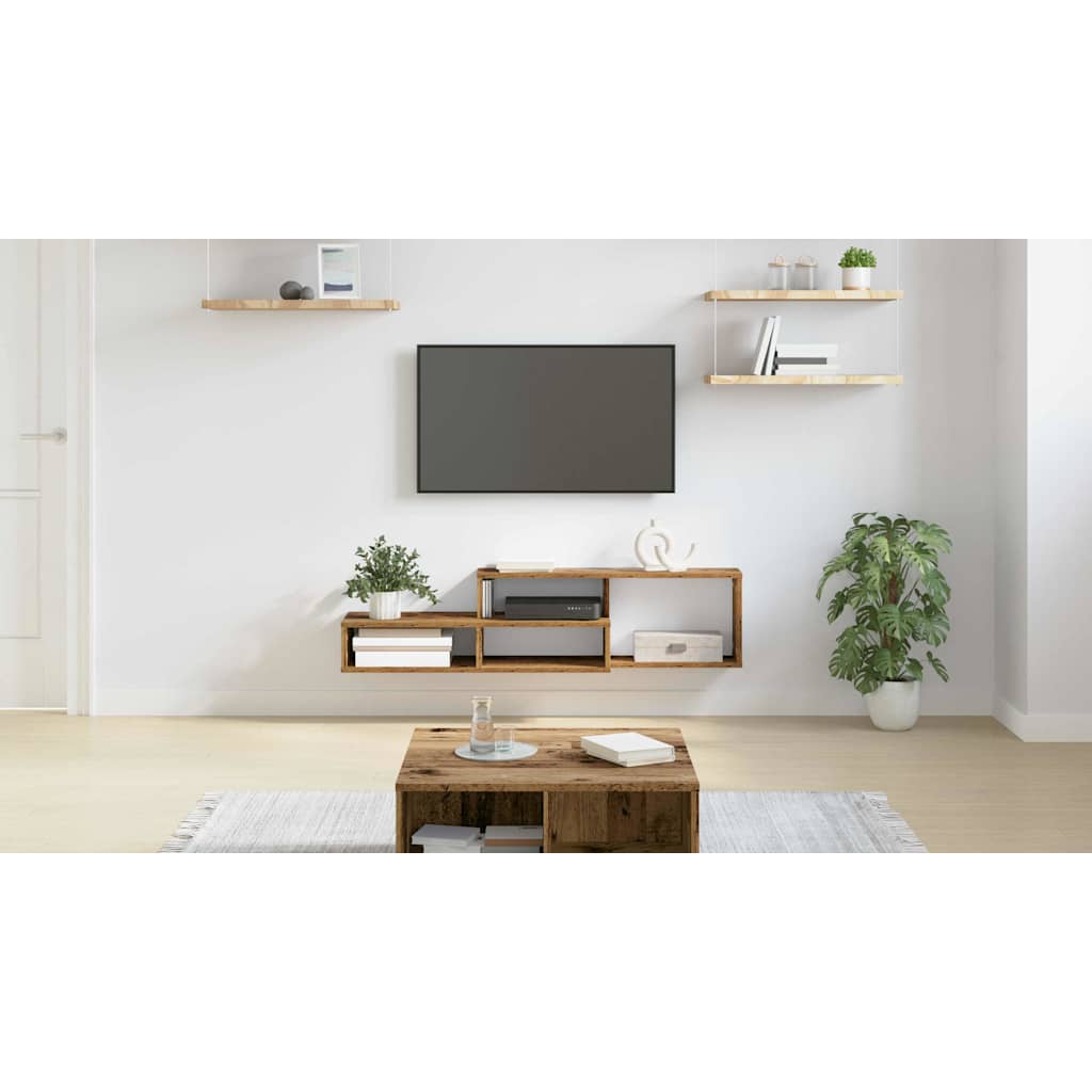 vidaXL Stojaknatelewizornaścianę 120x25x28,5cm Materiał drewnopochodny