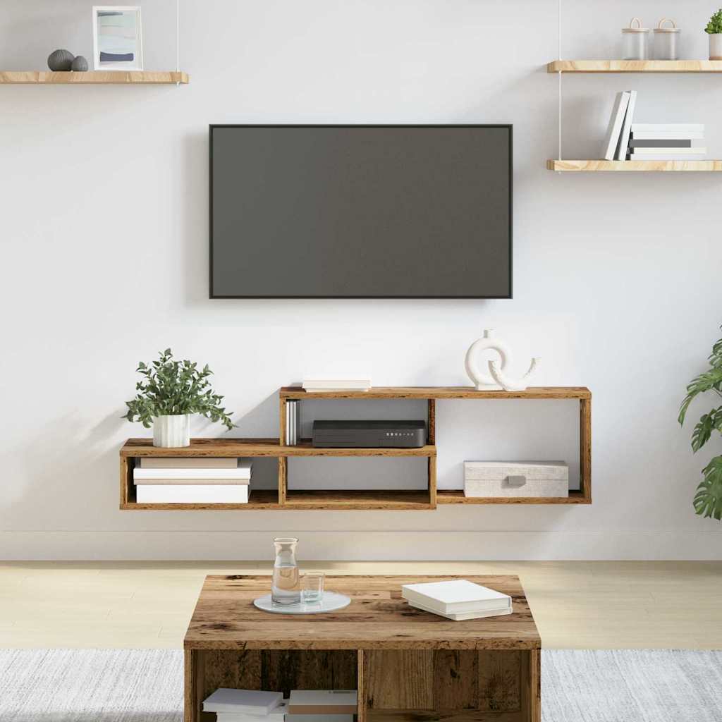 vidaXL Stojaknatelewizornaścianę 120x25x28,5cm Materiał drewnopochodny
