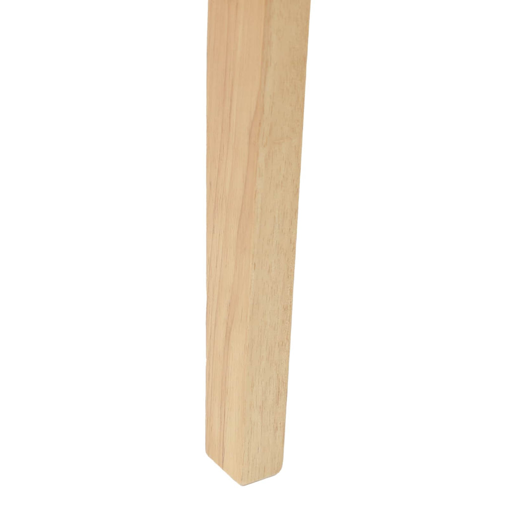 vidaXL Krzesła jadalne 2 pcs Biały 54 x 57 x 73 cm Drewno Gumowe