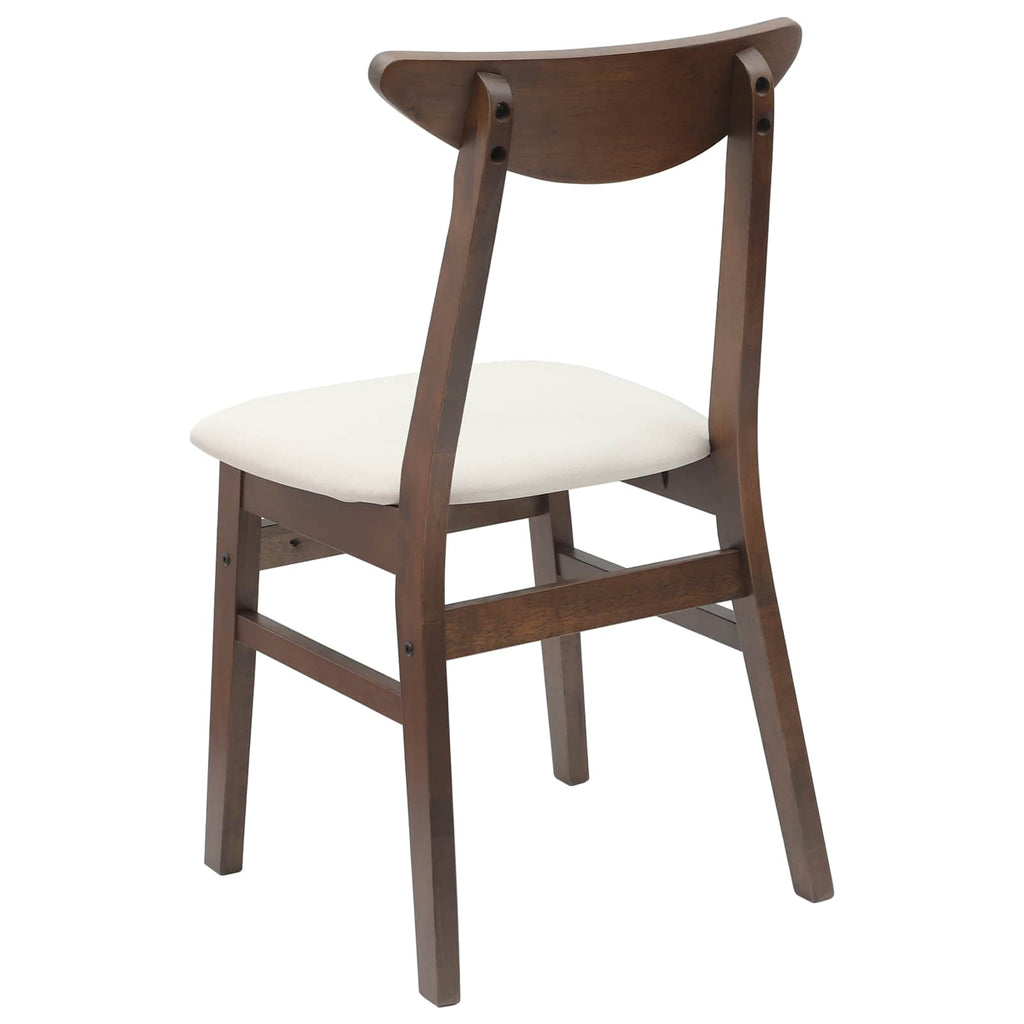 vidaXL Krzesła jadalne 2 pcs Jasny Brąz 42 x 47.5 x 81 cm