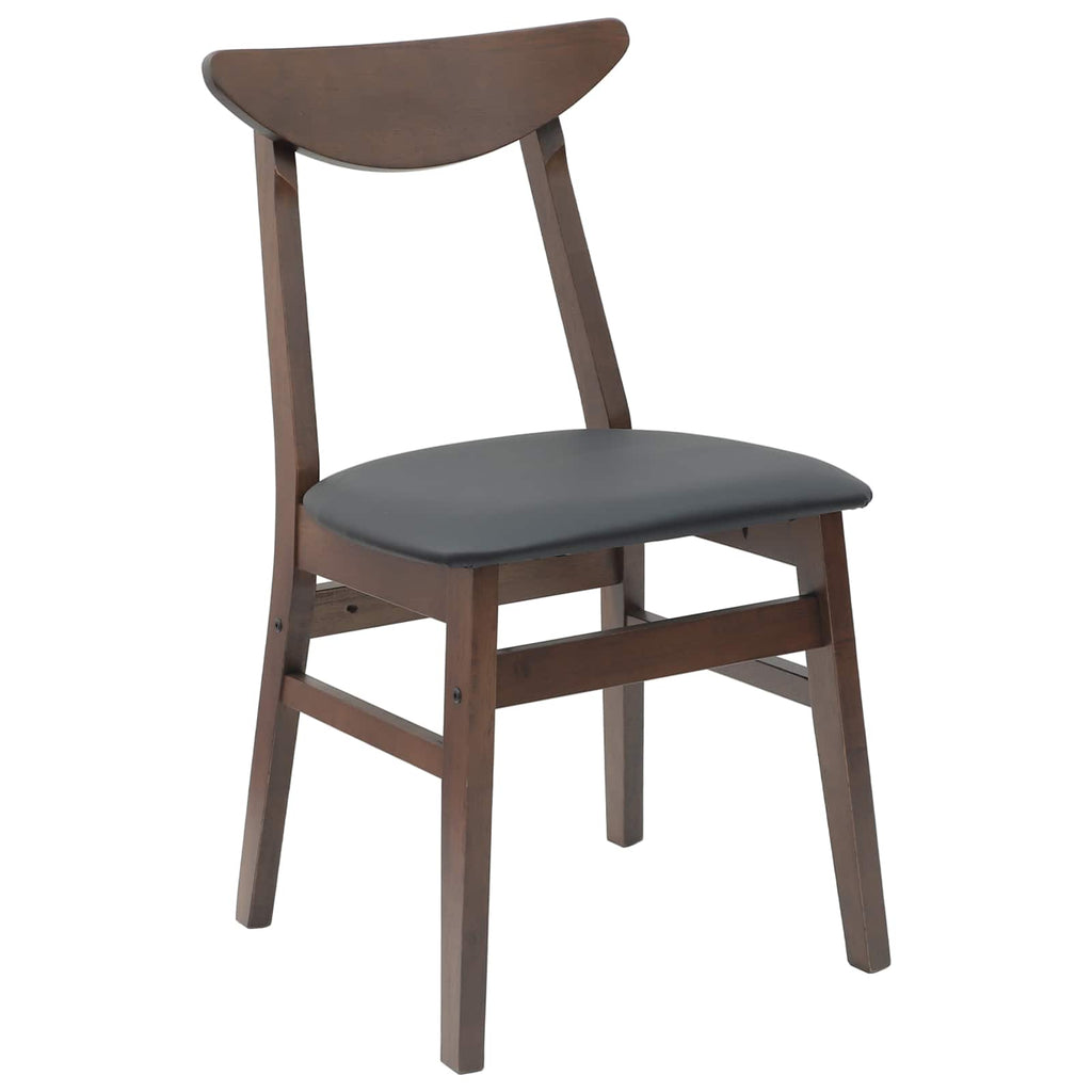 vidaXL Krzesła jadalne 2 pcs Jasny Brąz 42 x 47.5 x 81 cm