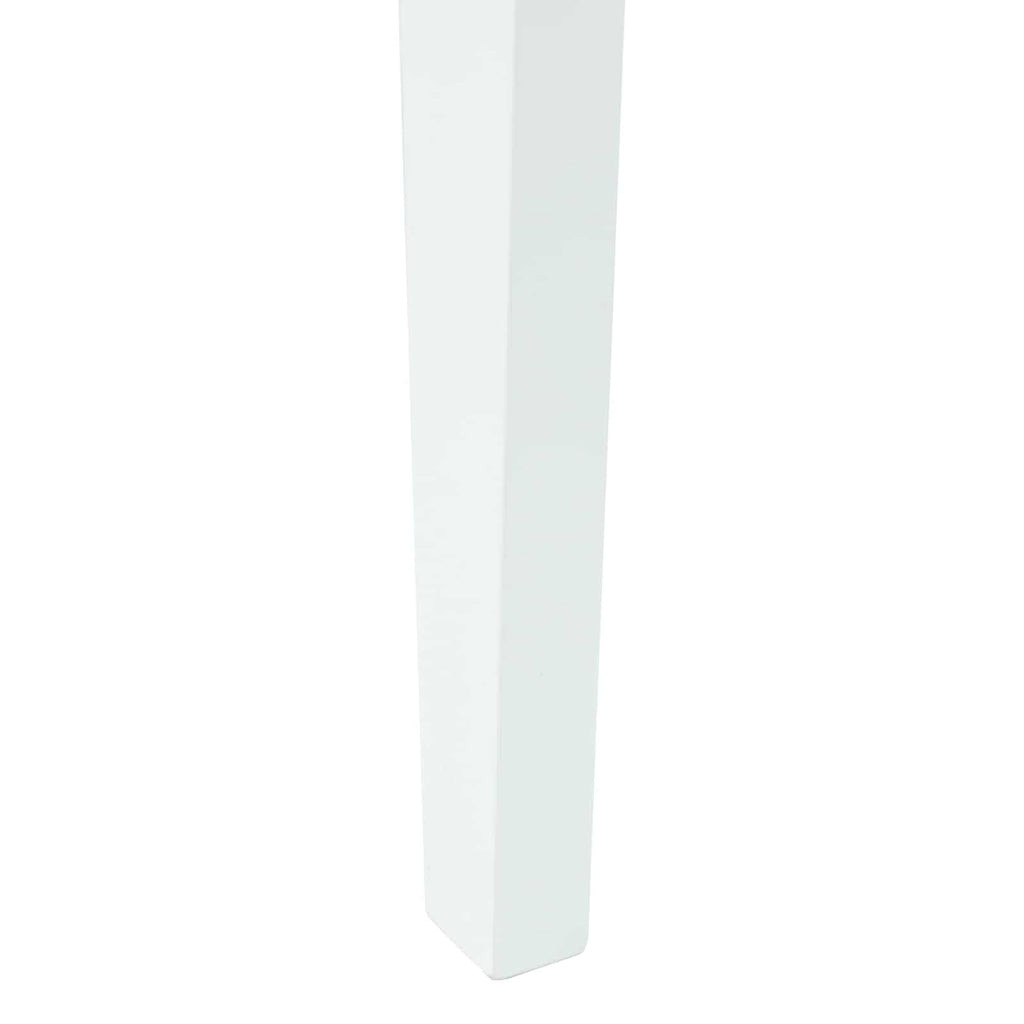 vidaXL Krzesła jadalne 2 pcs Biały 42 x 47.5 x 81 cm Drewno Gumowe