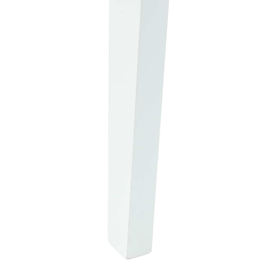 vidaXL Krzesła jadalne 2 pcs Biały 42 x 47.5 x 81 cm Drewno Gumowe