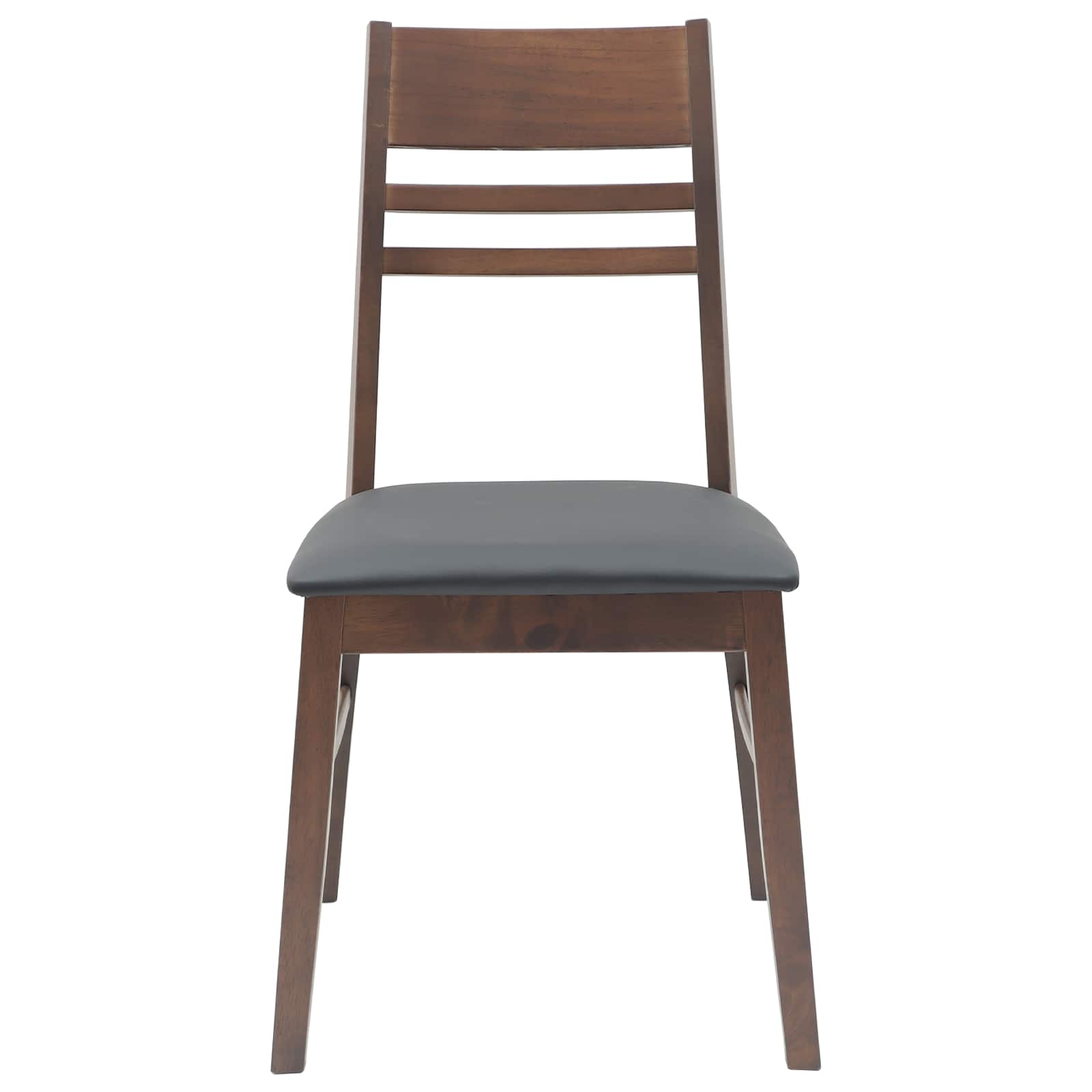 vidaXL Krzesła jadalne 2 pcs Jasny Brąz 43 x 54 x 89 cm Drewno Gumowe