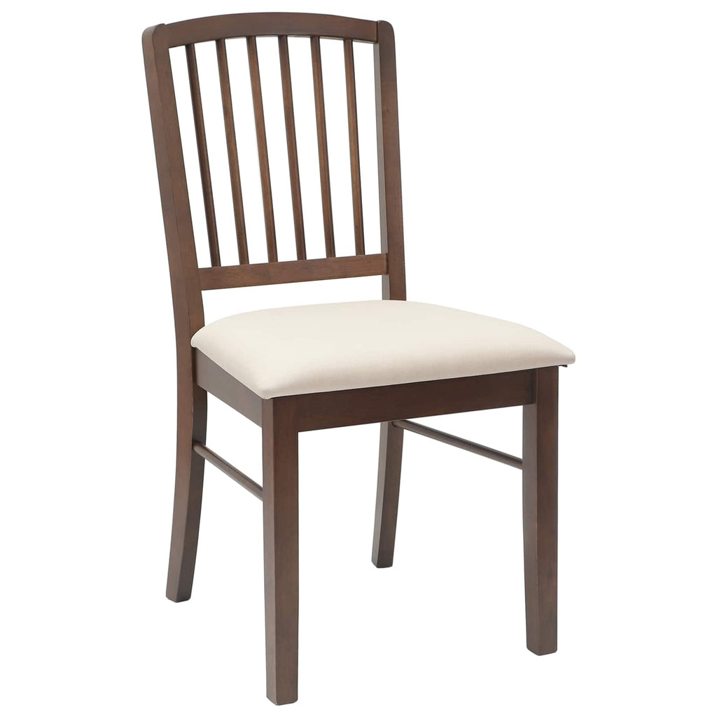 vidaXL Krzesła jadalne 2 pcs Jasny Brąz 50 x 52,5 x 91 cm