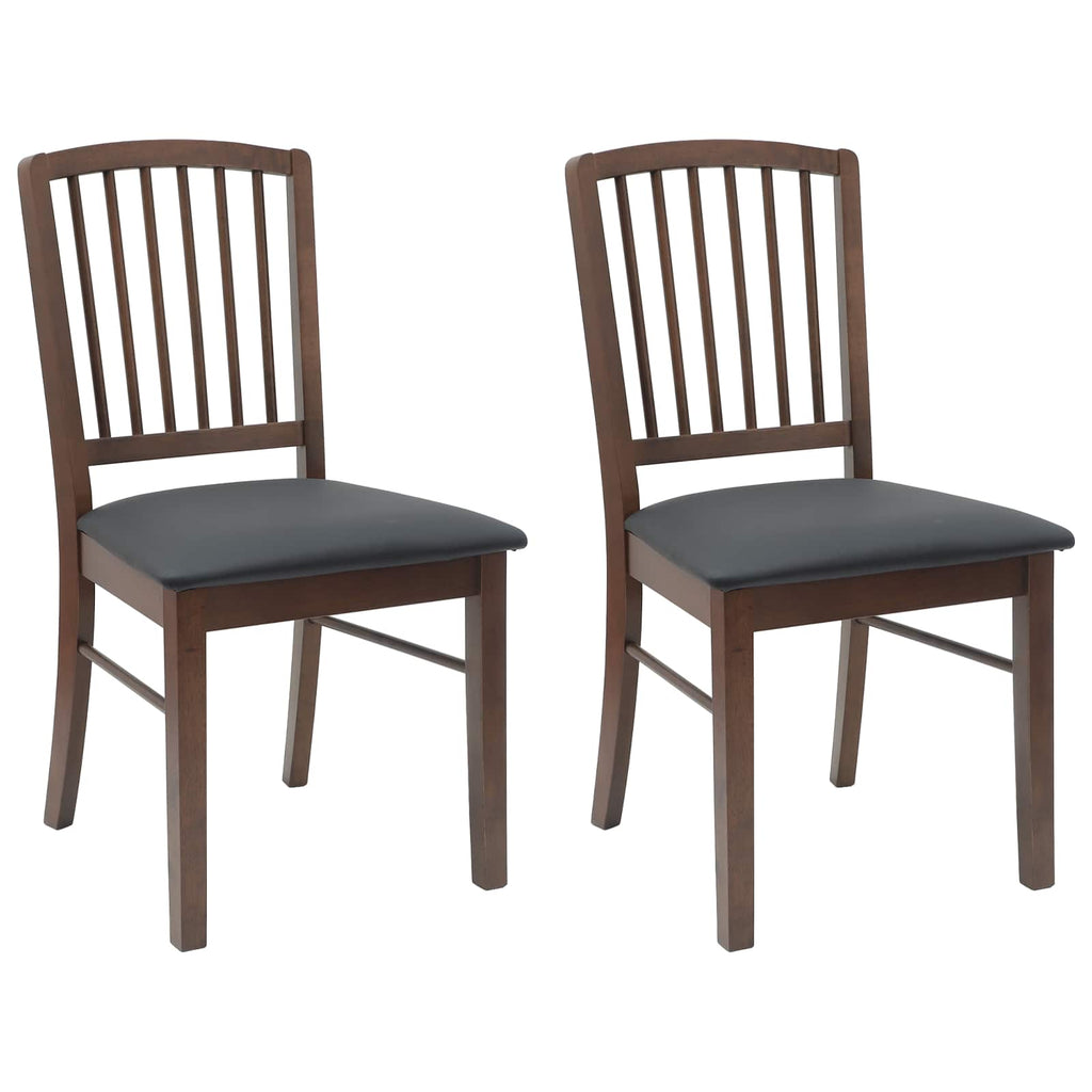 vidaXL Krzesła jadalne 2 pcs Jasny Brąz 50 x 52,5 x 91 cm