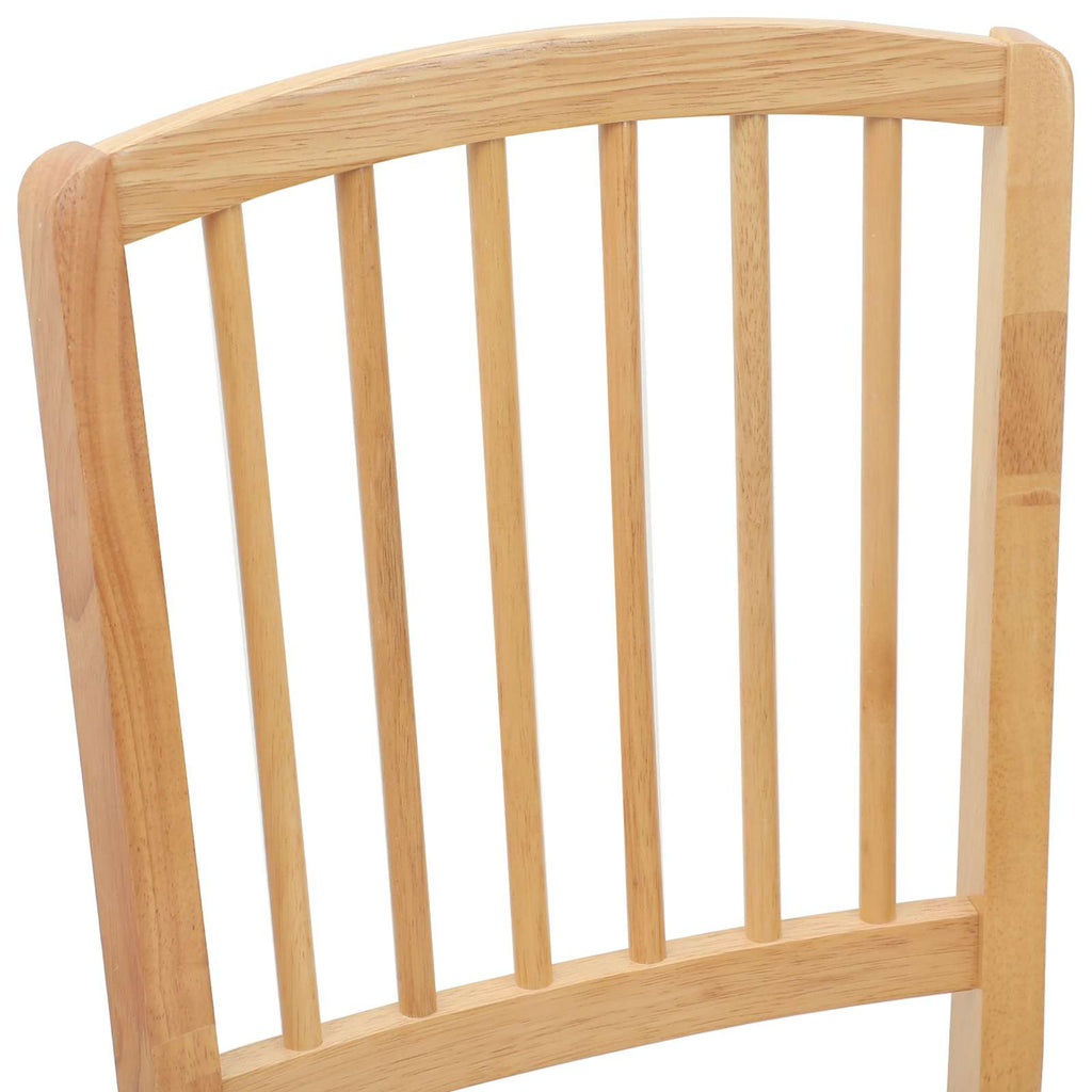 vidaXL Krzesła jadalne 2 pcs Naturalny 50 x 52,5 x 91 cm Drewno Gumowe