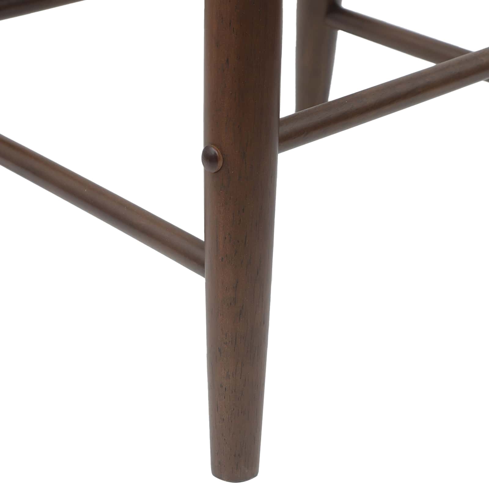 vidaXL Krzesła jadalne 2 pcs Jasny Brąz 46 x 37 x 63 cm Drewno Gumowe