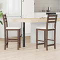 vidaXL Krzesła jadalne 2 pcs Jasny Brąz 40 x 47,5 x 99,5 cm