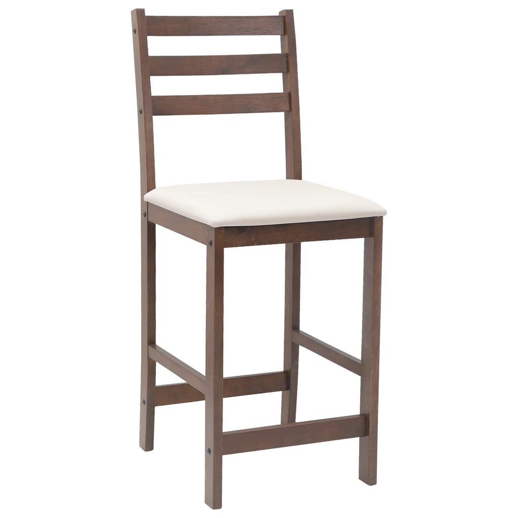 vidaXL Krzesła jadalne 2 pcs Jasny Brąz 40 x 47,5 x 99,5 cm