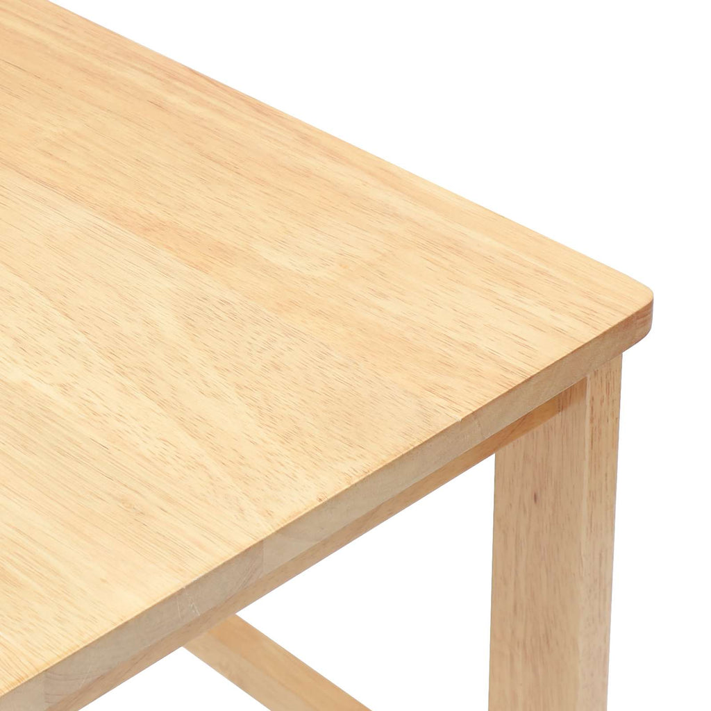 vidaXL Krzesła jadalne 2 pcs Naturalny 40 x 47,5 x 99,5 cm