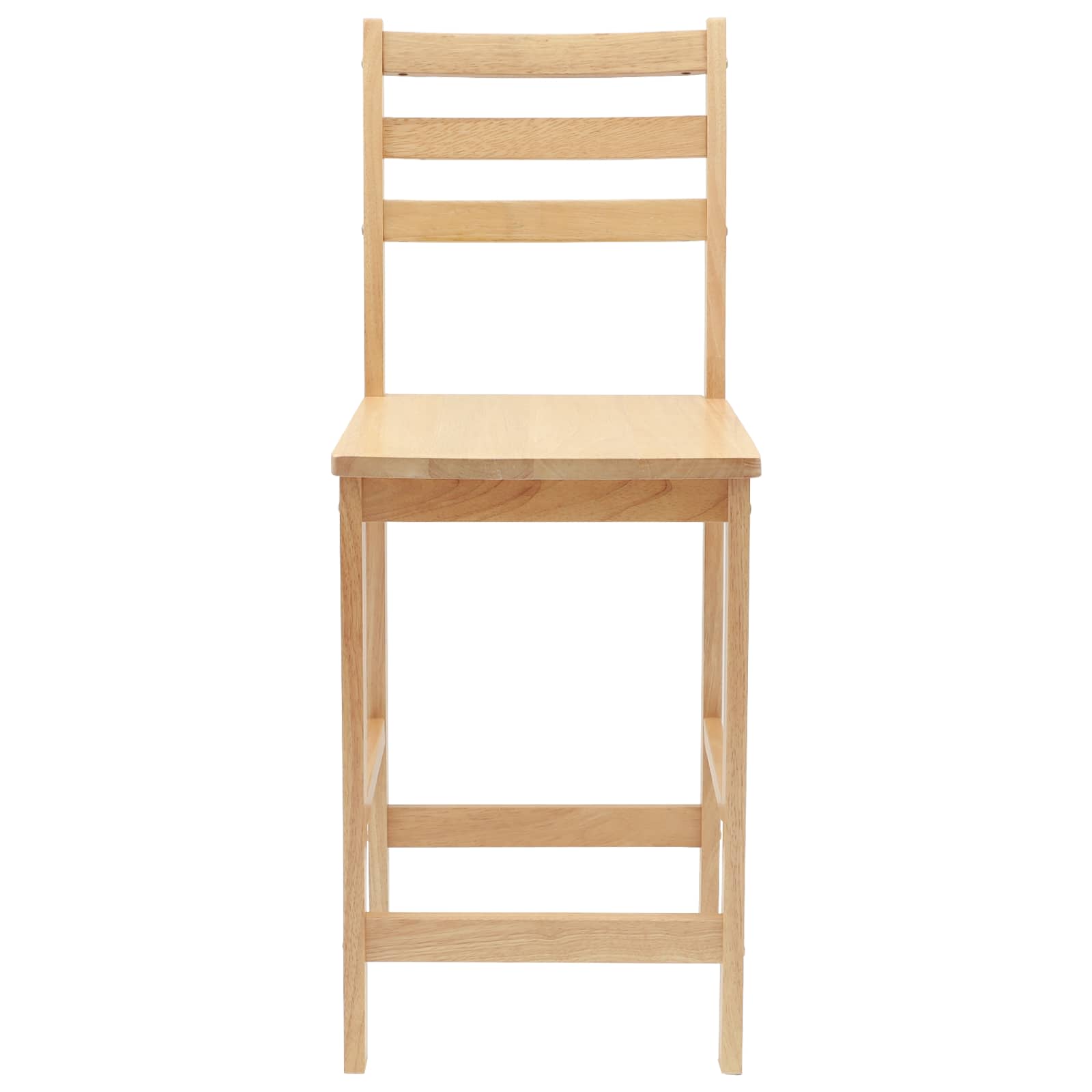 vidaXL Krzesła jadalne 2 pcs Naturalny 40 x 47,5 x 99,5 cm