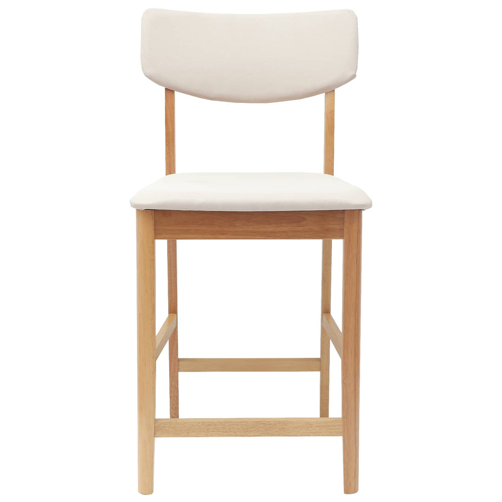 vidaXL Krzesła jadalne 2 pcs Naturalny 48 x 49 x 95 cm Drewno Gumowe