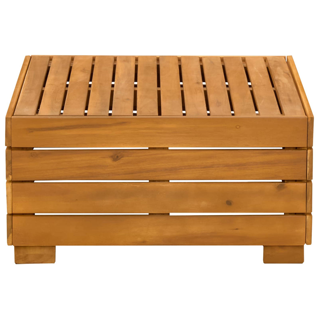 vidaXL Stół Ogrodowy Lite Drewno Akacji Brązowy 60 x 60 x 30 cm