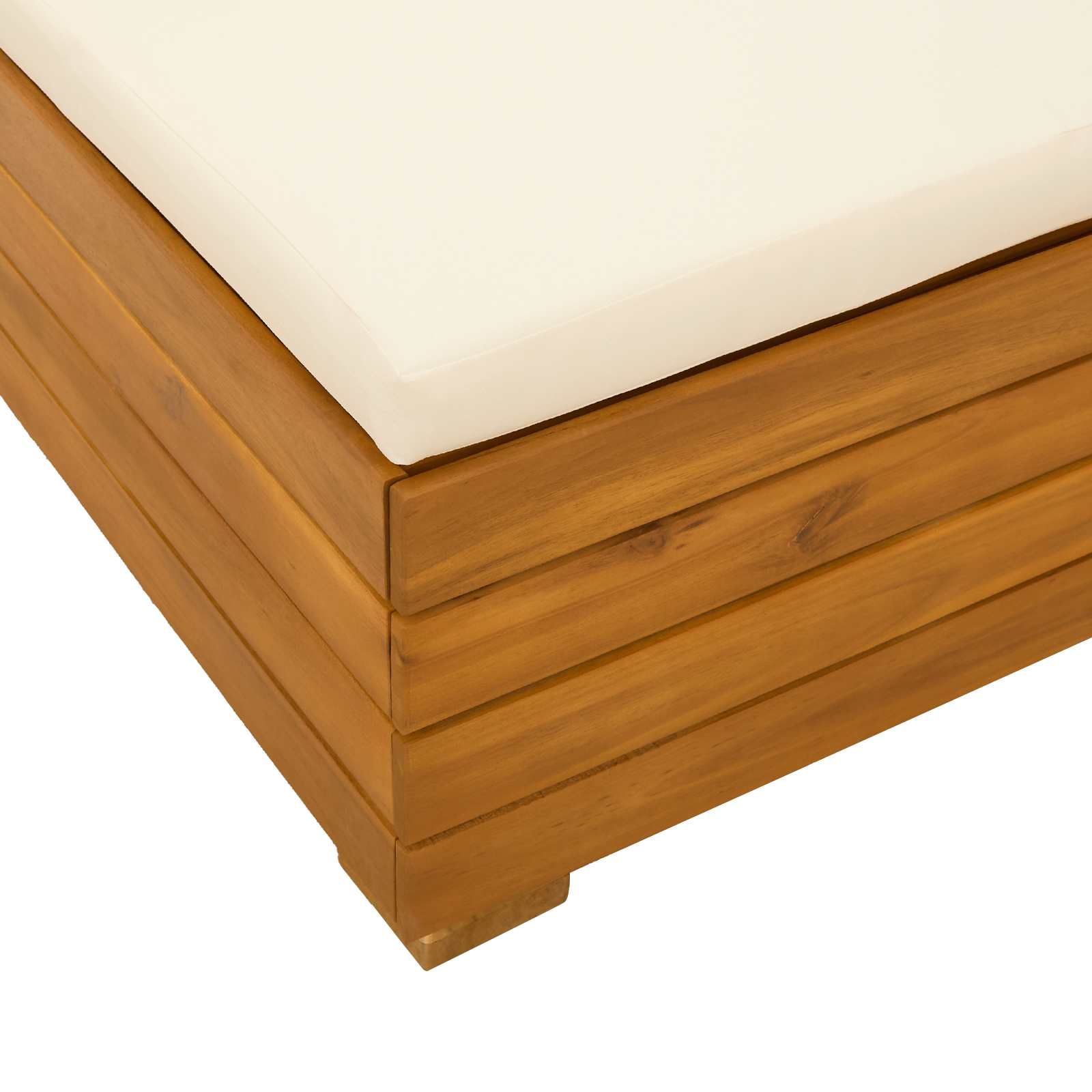 vidaXL Sofa Środkowa do Ogrodu Lite Drewno Akacji Brązowy