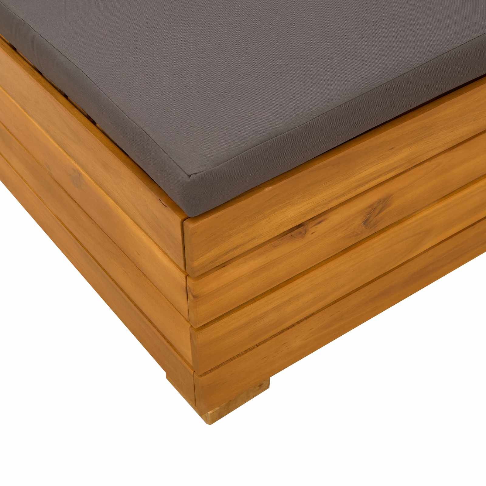 vidaXL Sofa Środkowa do Ogrodu Lite Drewno Akacji Brązowy