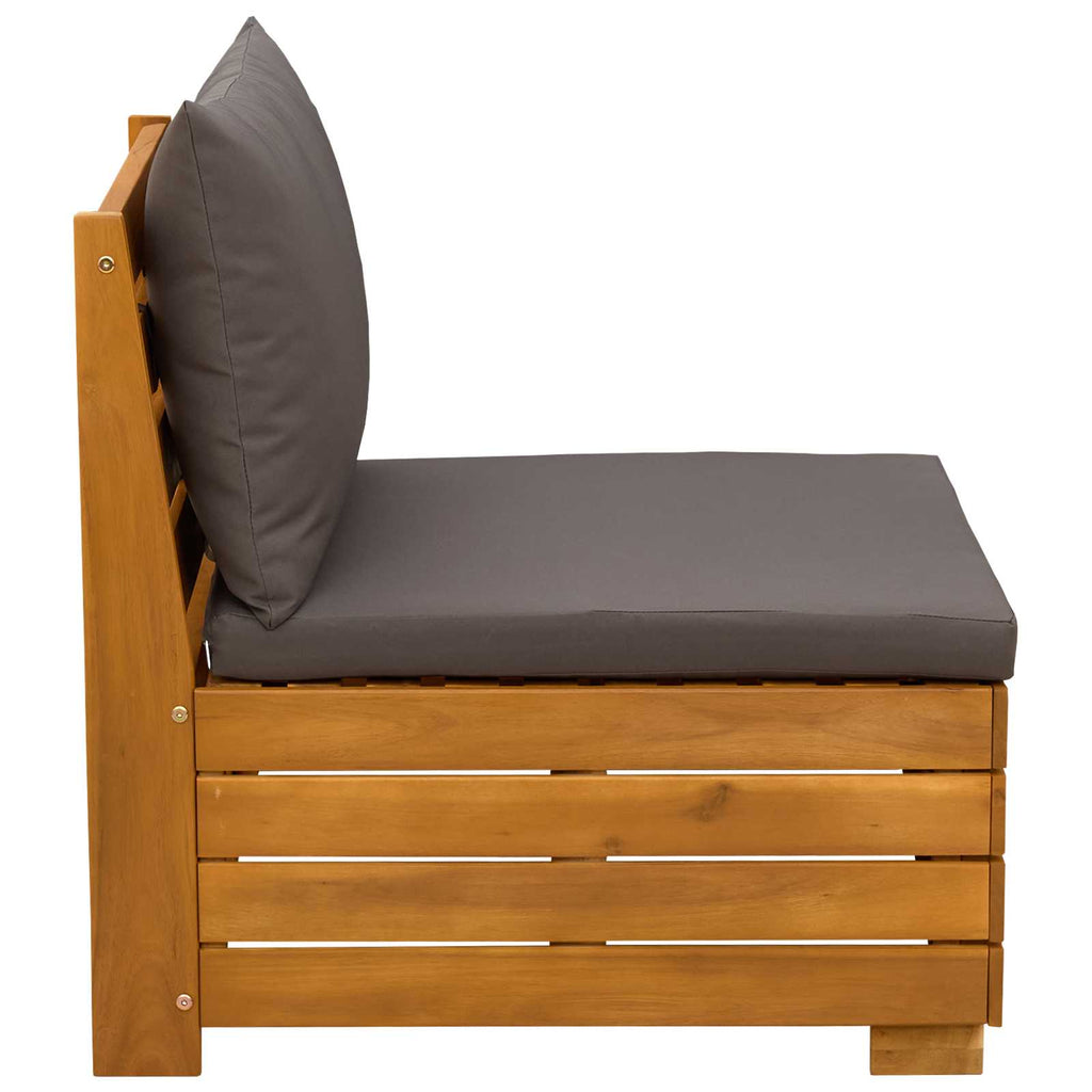 vidaXL Sofa Środkowa do Ogrodu Lite Drewno Akacji Brązowy