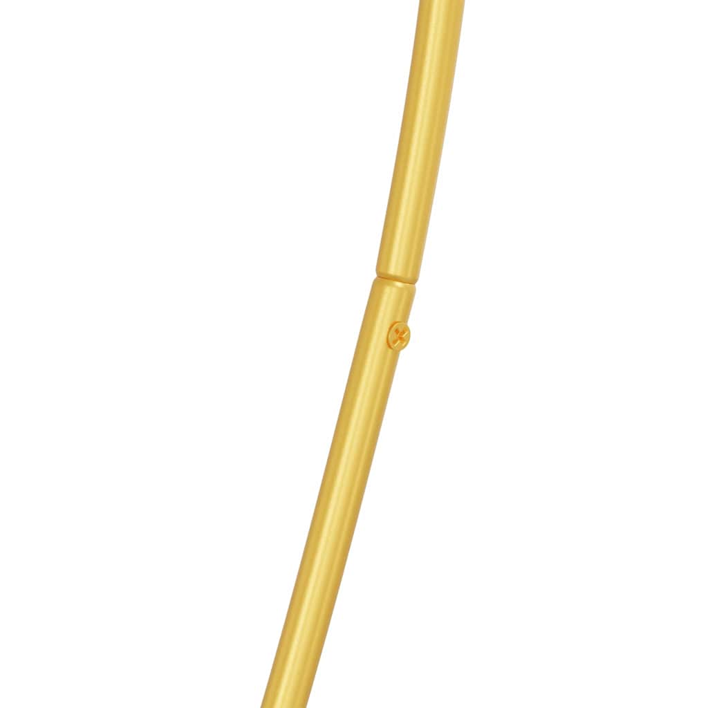 vidaXL Łuk Ślubny złoty 195 x 35 x 211 cm Stal