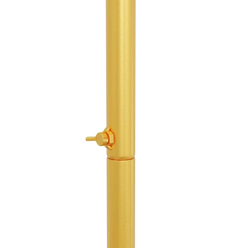 vidaXL Łuk Ślubny złoty 100 x 39 x 200 cm Stal