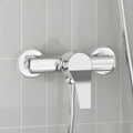 vidaXL Bateria prysznicowa chrom G 1 / 2 cala Mosiądz