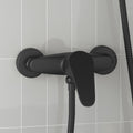 vidaXL Bateria prysznicowa Czarny G 1 / 2 cala